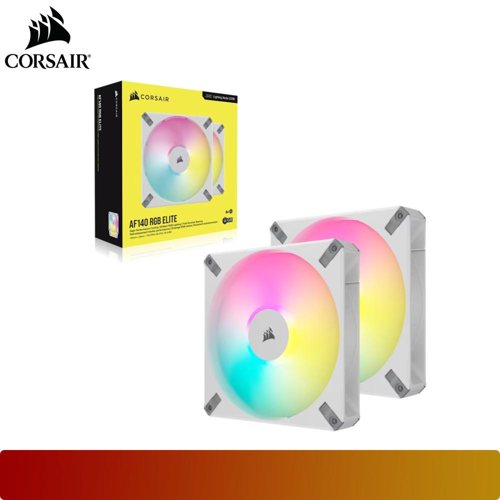 CORSAIR iCUE AF140 RGB ELITE 140mm PWM Dual Fan Kit
