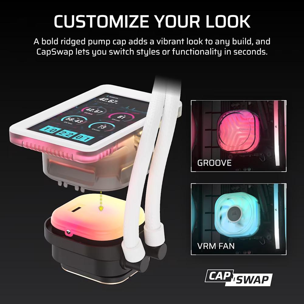 CORSAIR iCUE LINK TITAN II 360 RX RGB AIO Liquid CPU Cooler