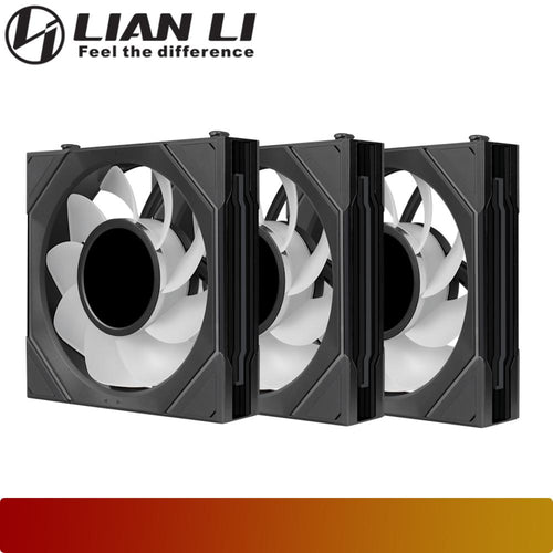 LIAN LI UNI FAN SL-INF LCD FLEX 120 Reverse Blade Triple Pack