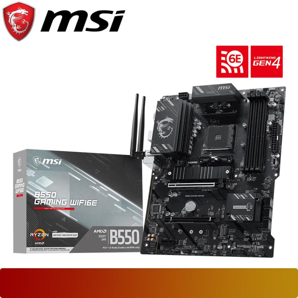 MSI B550 GAMING WIFI6E