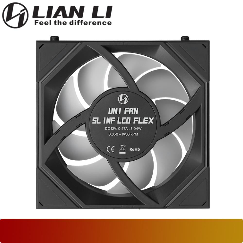 LIAN LI UNI FAN SL-INF LCD FLEX 120 Single Pack