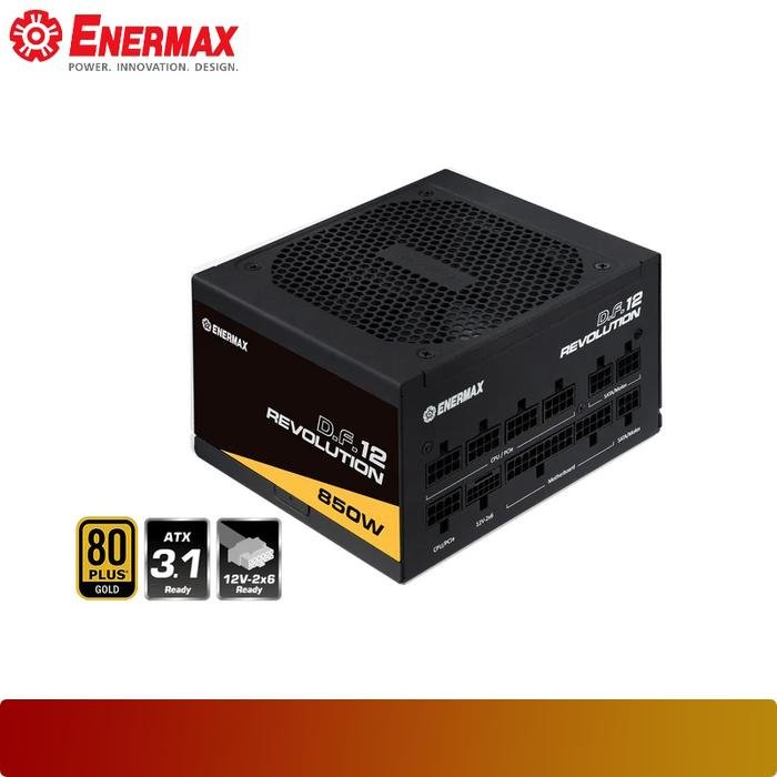 ENERMAX REVOLUTION D.F. 12 850W | PSU 850W 80+ Gold Fully Modular - 1 - Nano Komputer