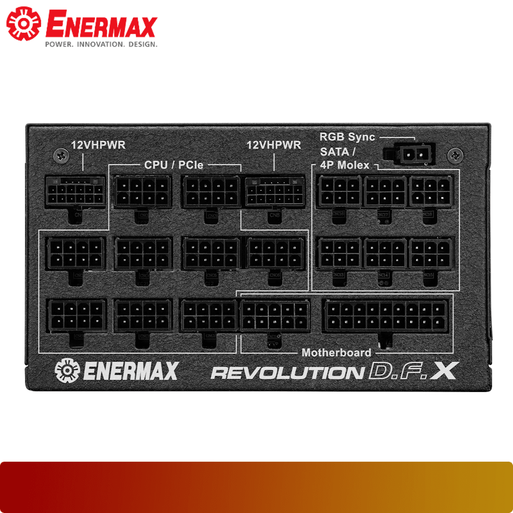 ENERMAX REVOLUTION D.F. X 1650 Watt 80 PLUS Gold Fully Modular ATX 3.0 Power Supply-4-Nano Komputer
