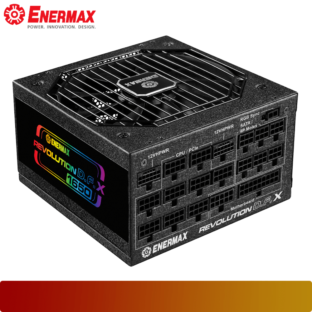 ENERMAX REVOLUTION D.F. X 1650 Watt 80 PLUS Gold Fully Modular ATX 3.0 Power Supply-1-Nano Komputer