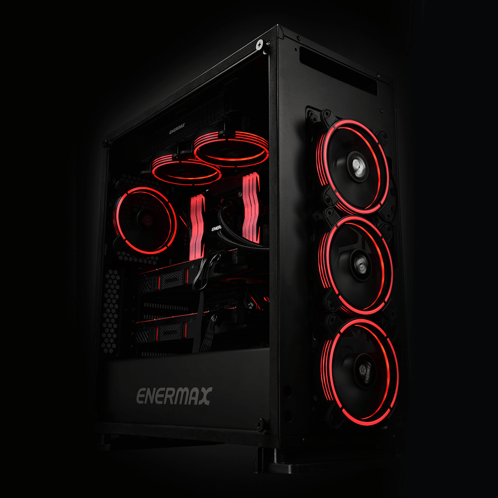 ENERMAX T.B. RGB 120mm RGB PWM PC Case Fan, 6 Pack with 3-in-1 Remote Control-7-Nano Komputer