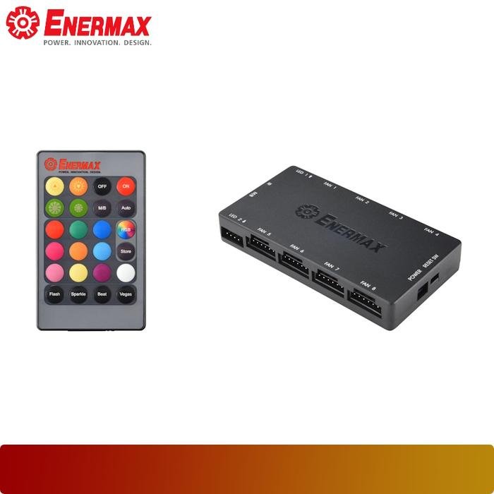ENERMAX T.B. RGB UCTBRGB12 - BP6 | 120mm 6 Fan Pack Controlled RGB - 3 - Nano Komputer