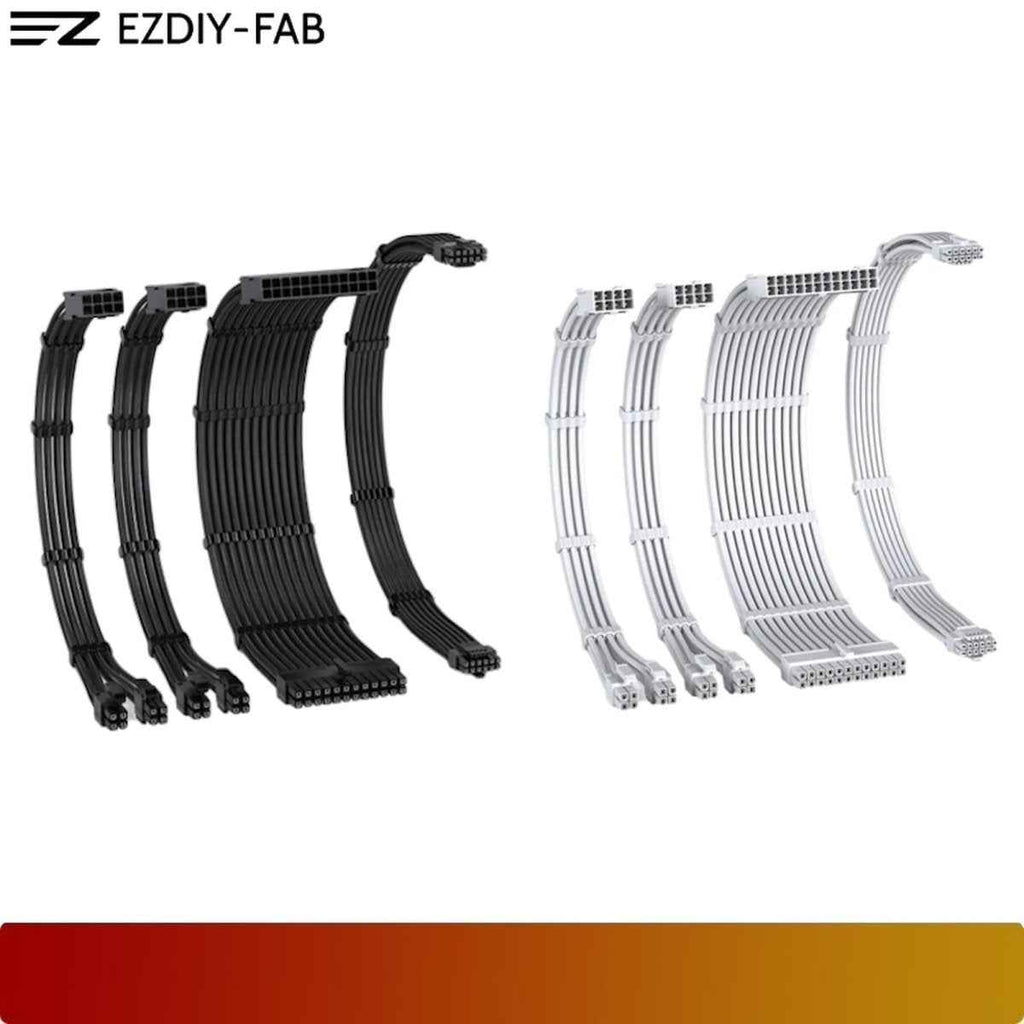 EZDIY-FAB 16AWG PCIe 5.0 12VHPWR Male to Male PSU Cable Extension
