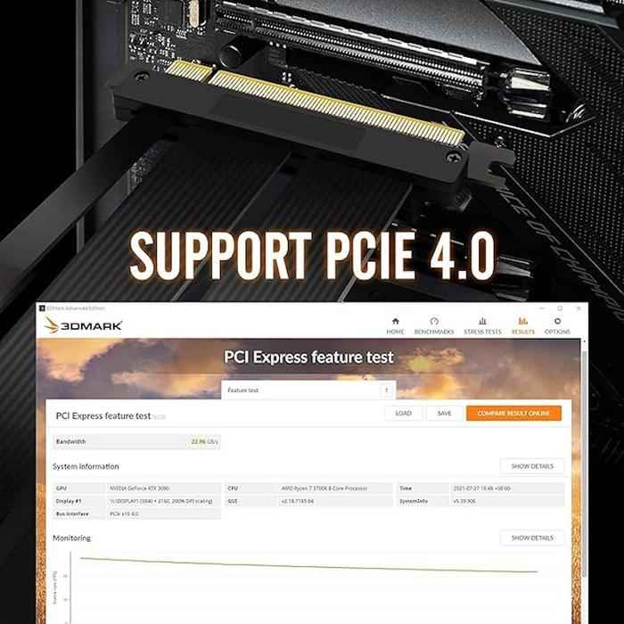 EZDIY-FAB Vertical PCIe 4.0 GPU Mount Bracket Graphic Card Holder
