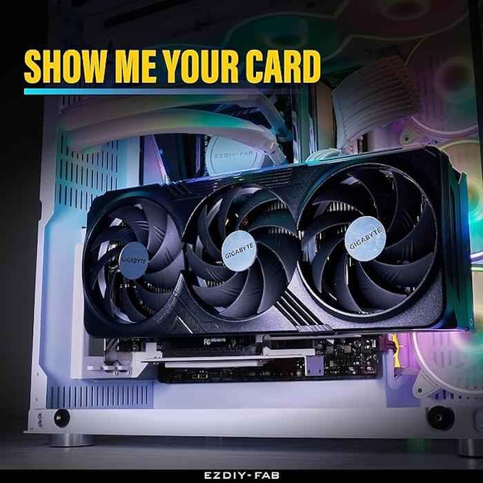 EZDIY-FAB Vertical PCIe 4.0 GPU Mount Bracket Graphic Card Holder