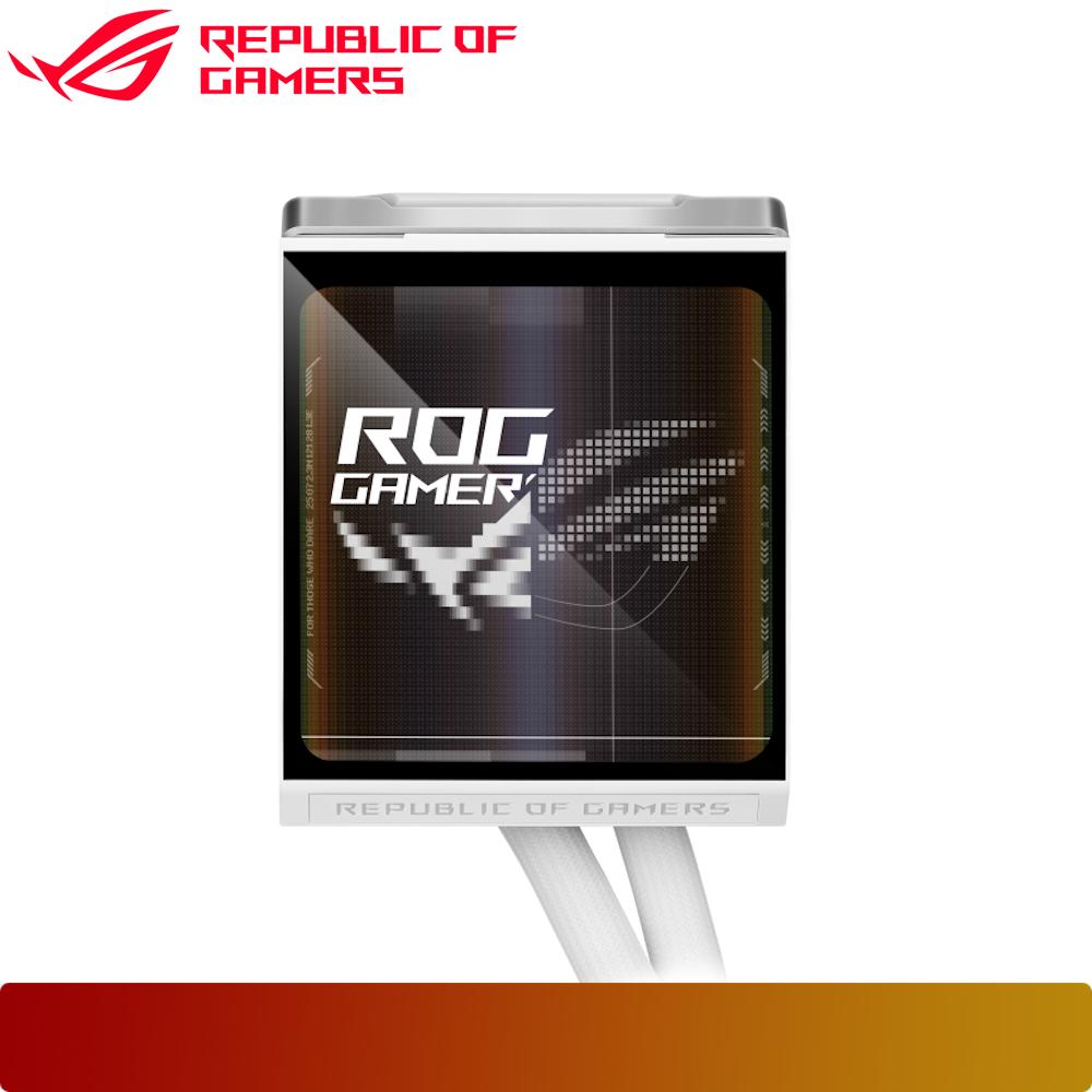 ASUS ROG Strix LC IV 360 ARGB LCD White Edition
