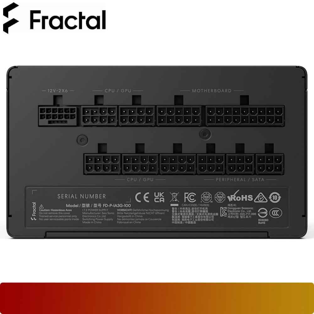 FRACTAL DESIGN Ion 3 Gold 1000W - 5 - Nano Komputer