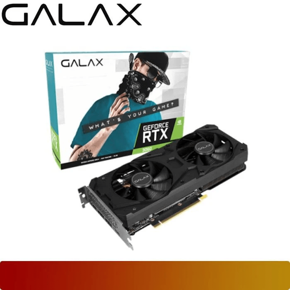 GALAX GeForce RTX 3060 (1-Click OC Feature) | VGA RTX 3060 12GB GDDR6-1-Nano Komputer