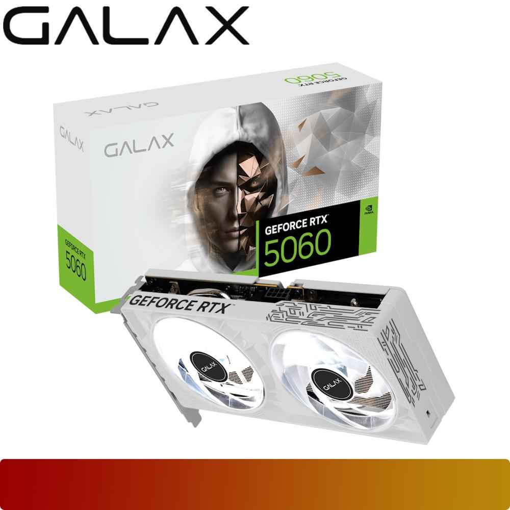 GALAX GeForce RTX 5060 1-Click OC White V2 8GB GDDR7