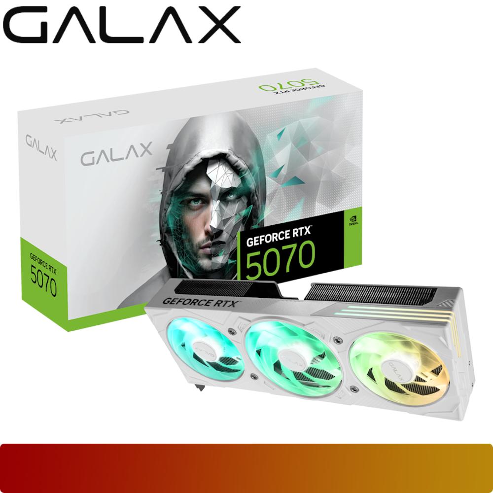 GALAX GeForce RTX 5070 EX Gamer 1-Click OC White 12GB GDDR7-1-Nano Komputer