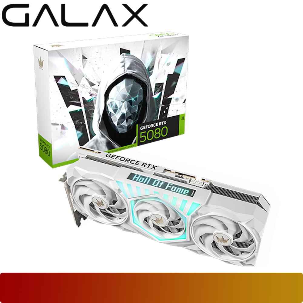 GALAX GeForce RTX 5080 HOF Gaming 1-Click OC White Edition