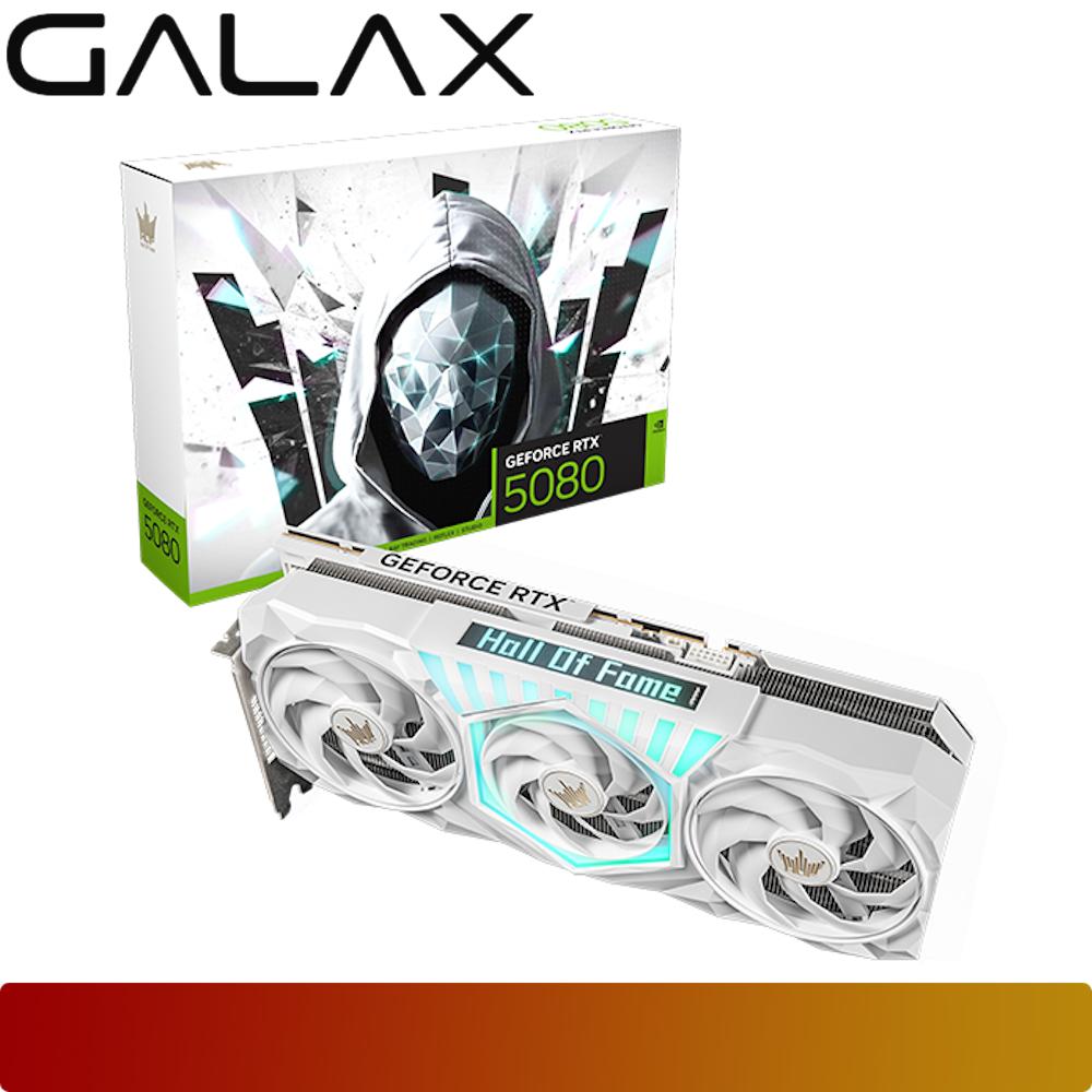 GALAX GeForce RTX 5080 HOF Gaming 1 - Click OC White Edition - 1 - Nano Komputer