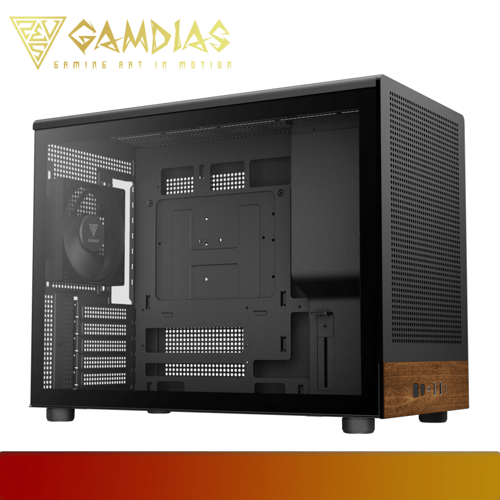 GAMDIAS ATHENA M4M WOOD - 4 - Nano Komputer