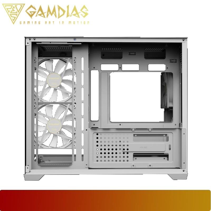 GAMDIAS AURA GC10M V2 ARGB | Spacious Panoramic ARGB Micro - Tower PC Case - 3 - Nano Komputer