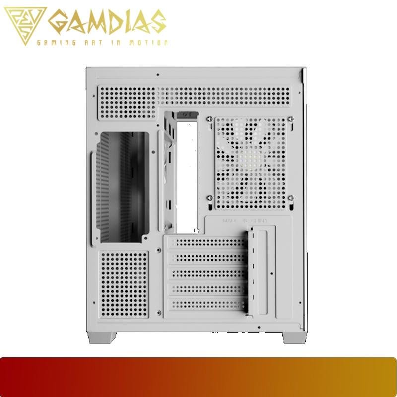 GAMDIAS AURA GC10M V2 ARGB | Spacious Panoramic ARGB Micro - Tower PC Case - 5 - Nano Komputer