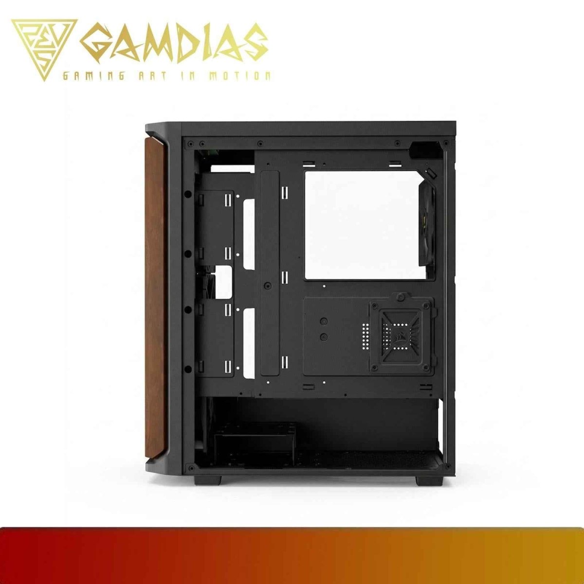 GAMDIAS AURA GC11 WOOD - 6 - Nano Komputer