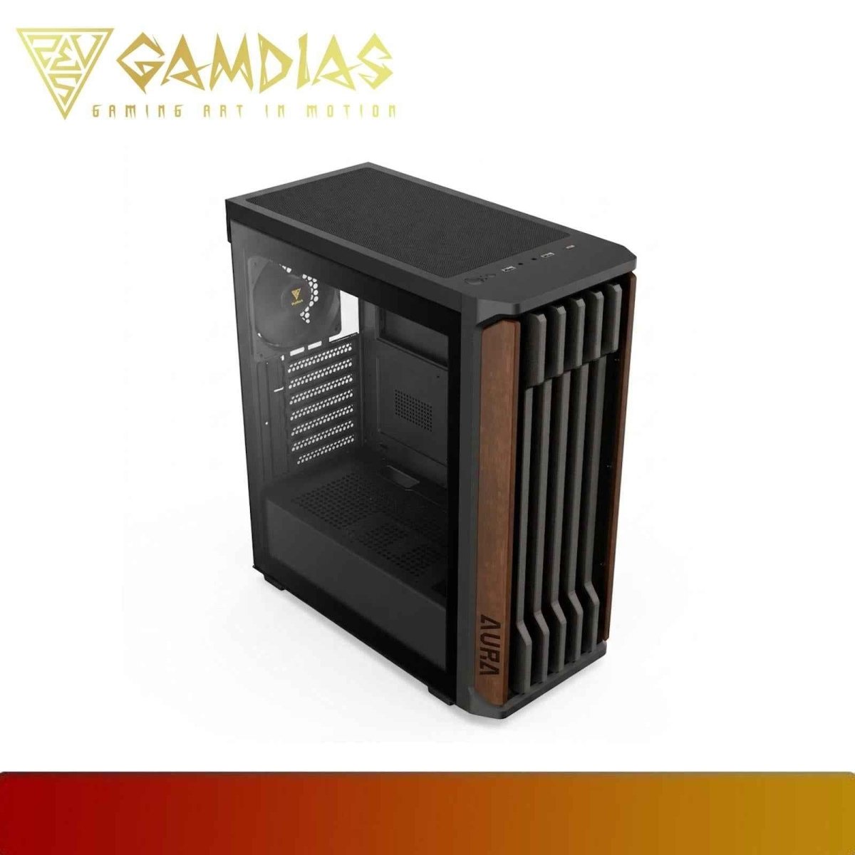 GAMDIAS AURA GC11 WOOD - 4 - Nano Komputer