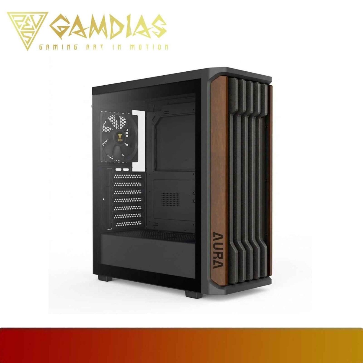 GAMDIAS AURA GC11 WOOD - 2 - Nano Komputer