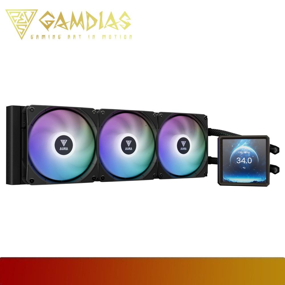 GAMDIAS AURA GL360 LCD-7-Nano Komputer