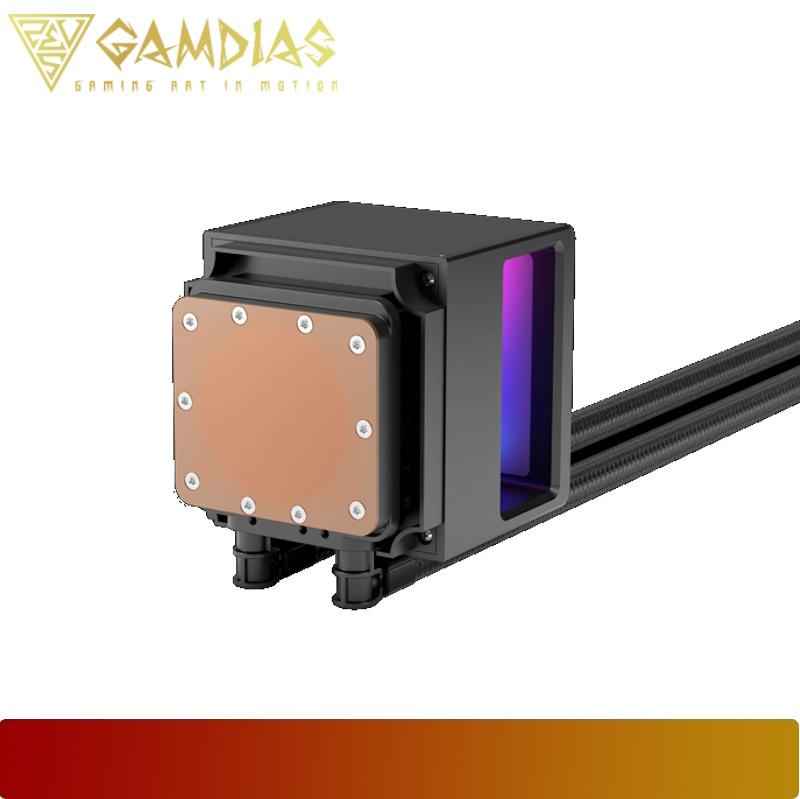 GAMDIAS CHIONE P5 - 360 | 360mm Liquid CPU Cooler with 3.4" IPS LCD Display - 12 - Nano Komputer