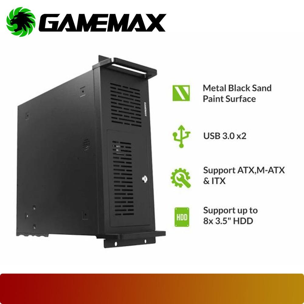 GAMEMAX 4U Rackmount Server 4U Industrial ATX PC Case-1-Nano Komputer