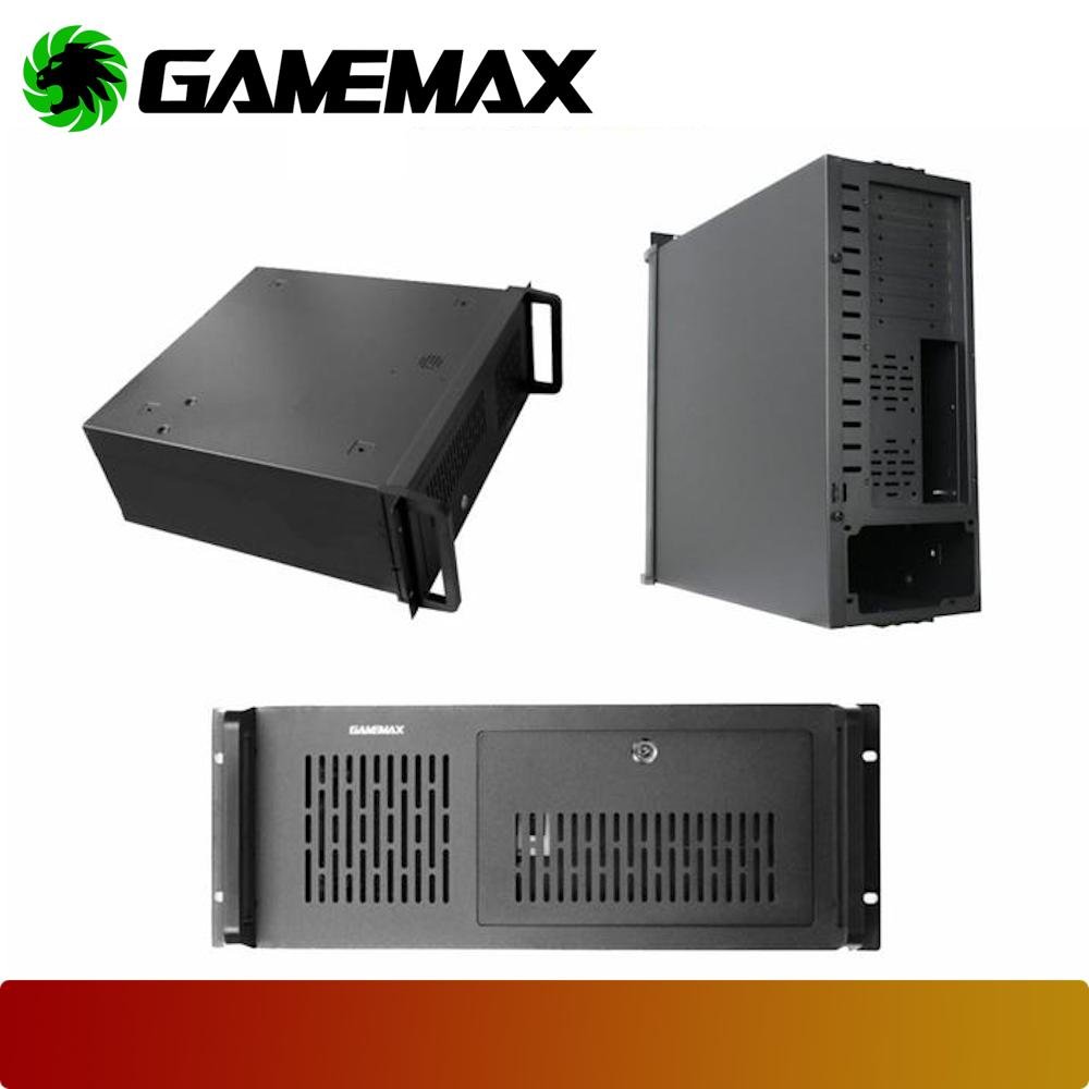 GAMEMAX 4U Rackmount Server 4U Industrial ATX PC Case-5-Nano Komputer