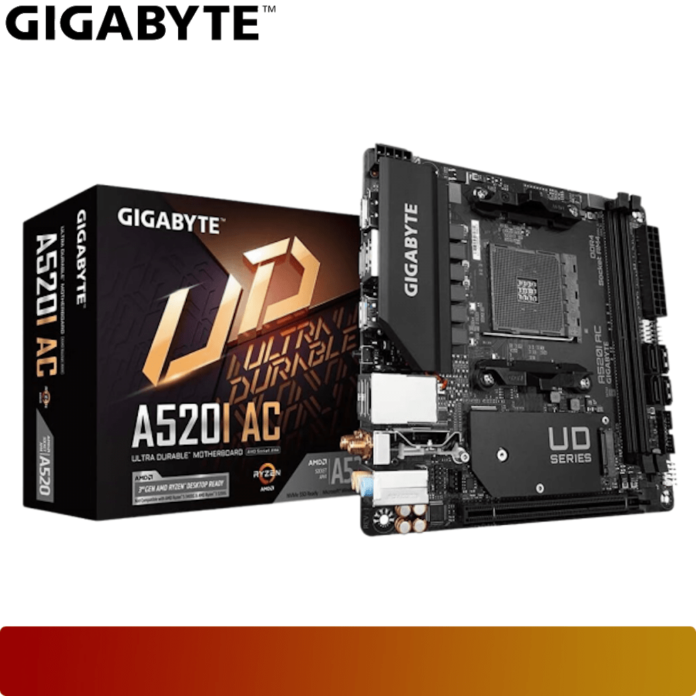 GIGABYTE A520I AC - 1 - Nano Komputer