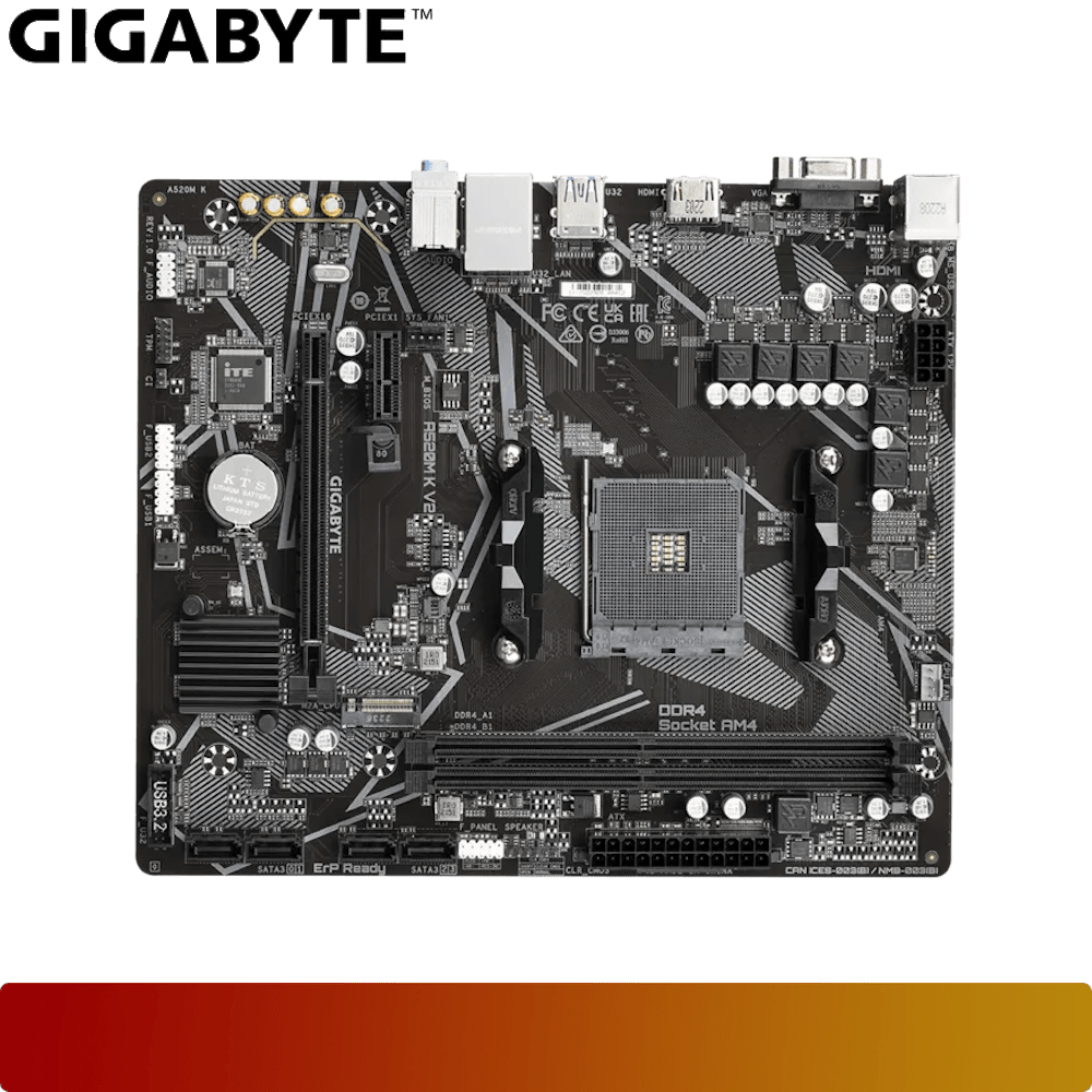 GIGABYTE A520M K V2-4-Nano Komputer