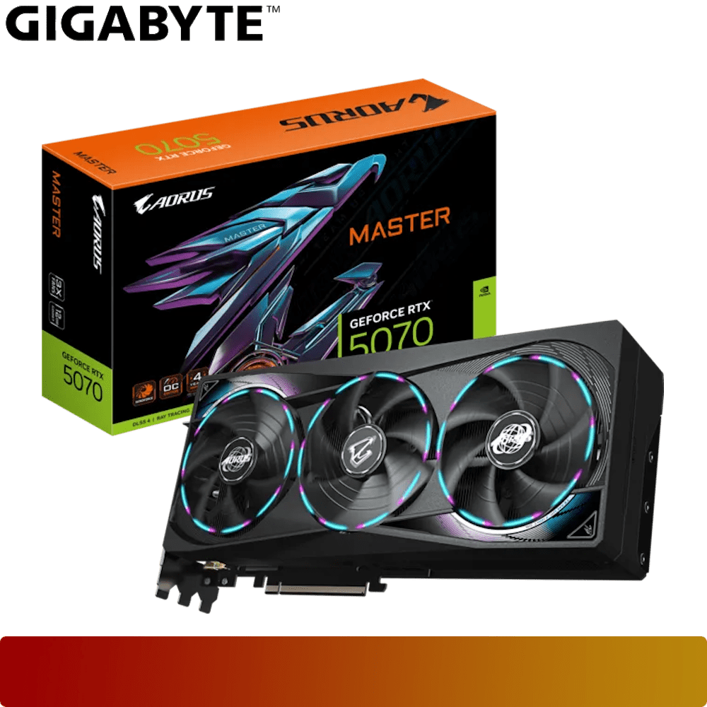 GIGABYTE AORUS GeForce RTX 5070 MASTER 12G-1-Nano Komputer