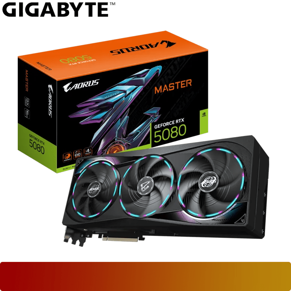GIGABYTE AORUS GeForce RTX 5080 MASTER 16G-1-Nano Komputer
