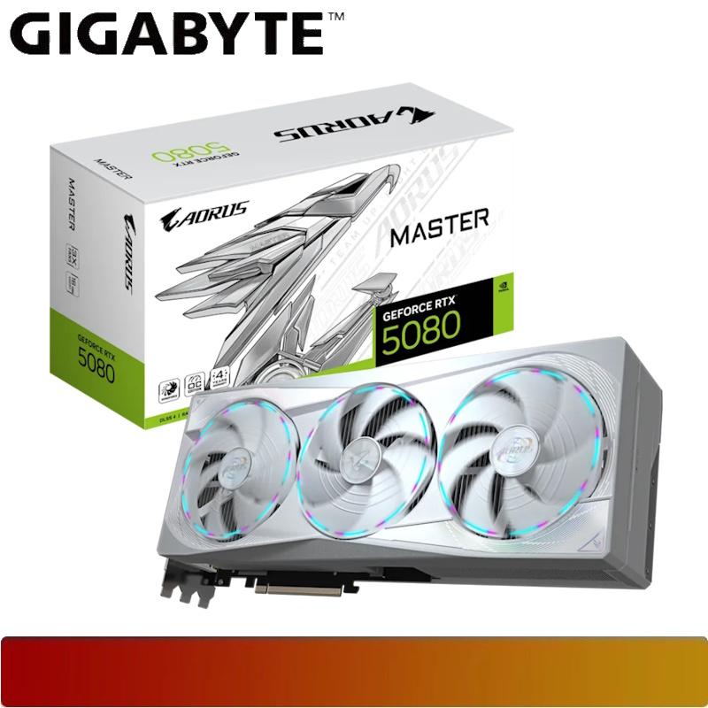 GIGABYTE AORUS GeForce RTX 5080 MASTER ICE 16G - 1 - Nano Komputer