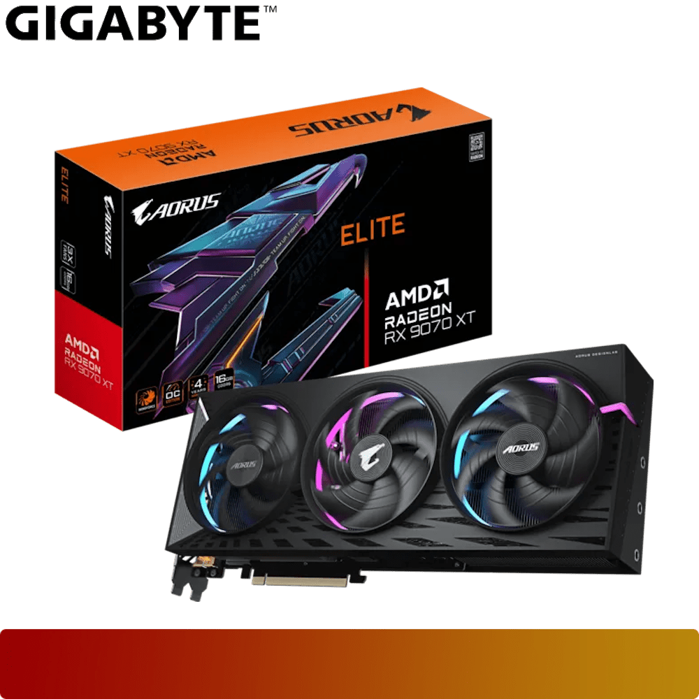 GIGABYTE AORUS Radeon RX 9070 XT ELITE 16G-1-Nano Komputer