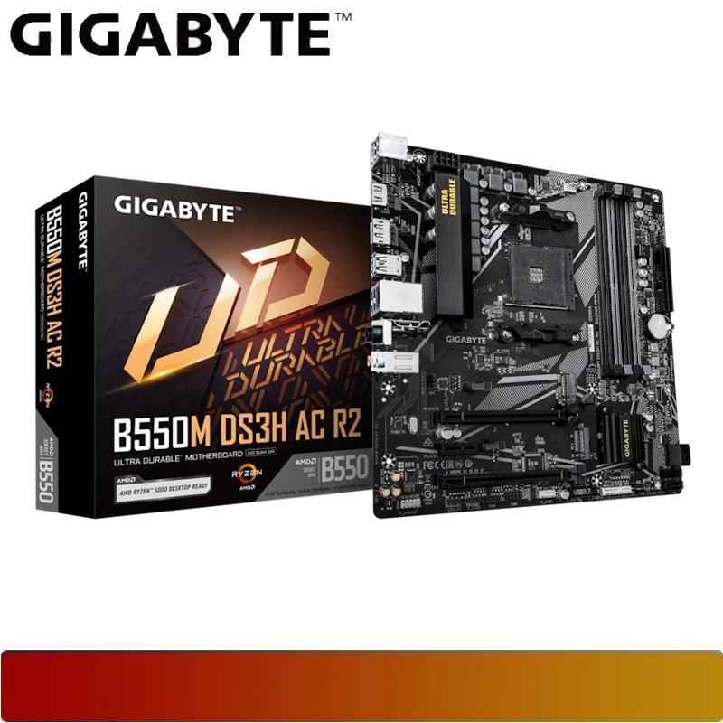 GIGABYTE B550M DS3H AC R2