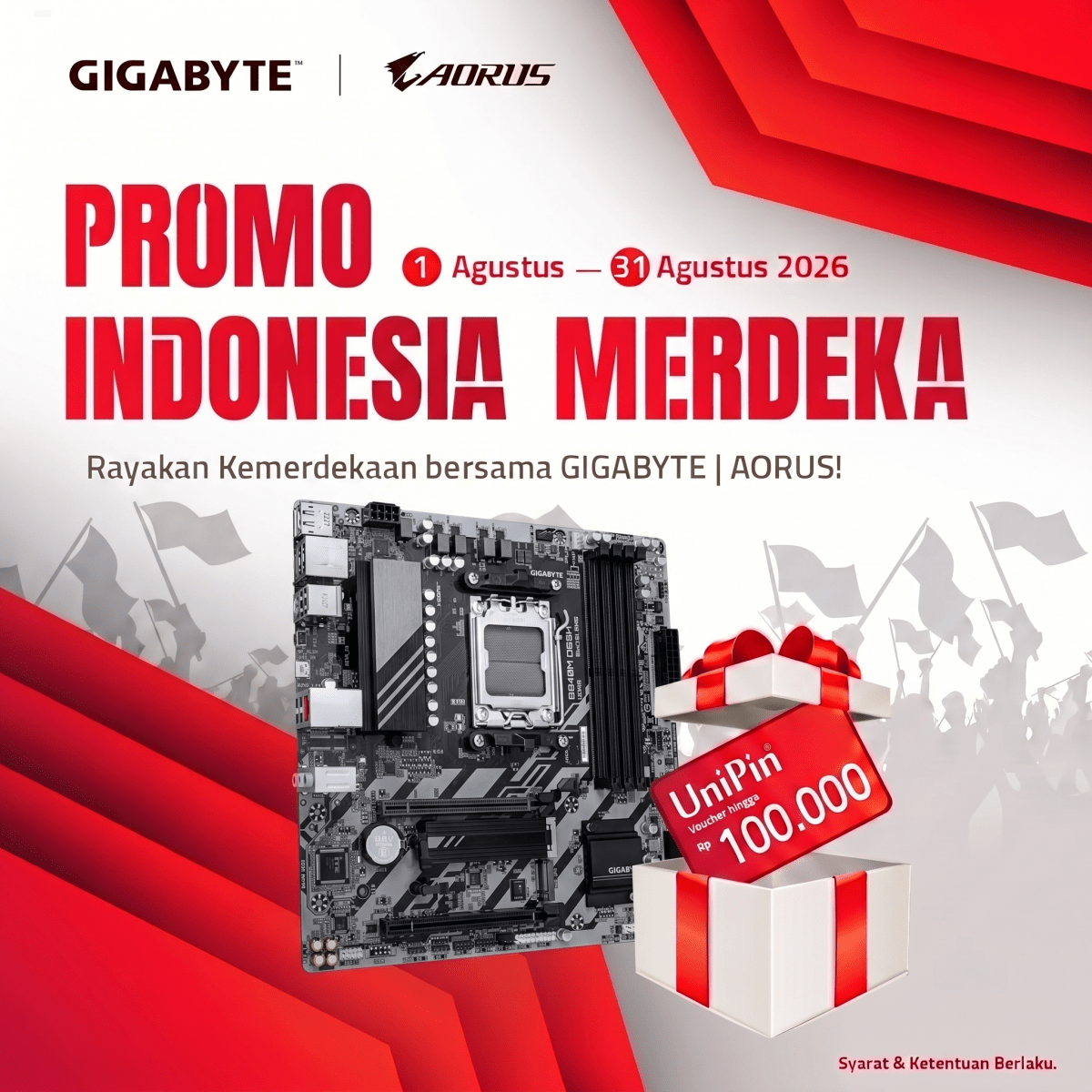 GIGABYTE B840M DS3H-1-Nano Komputer
