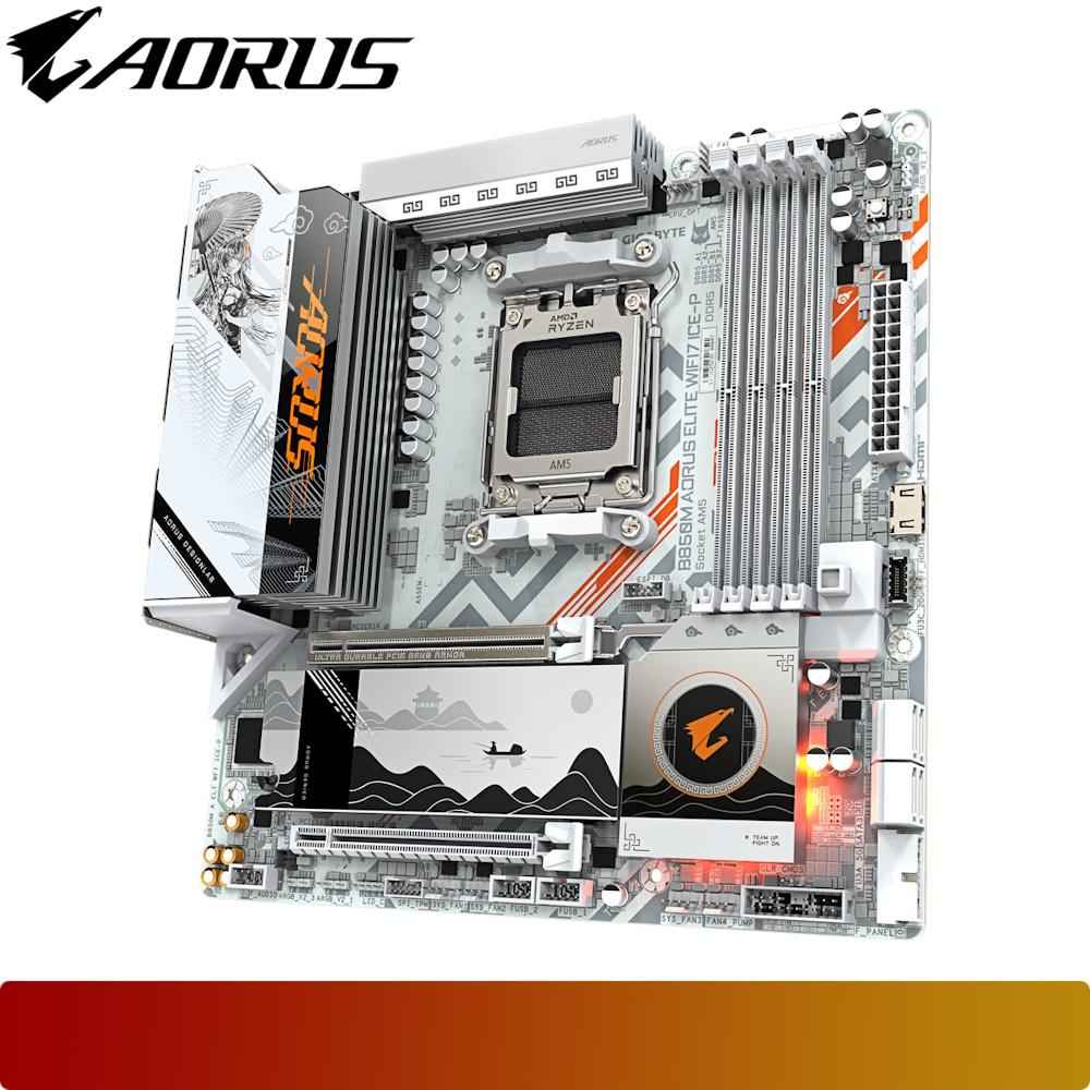 GIGABYTE B850M AORUS ELITE WIFI7 ICE - P - 3 - Nano Komputer