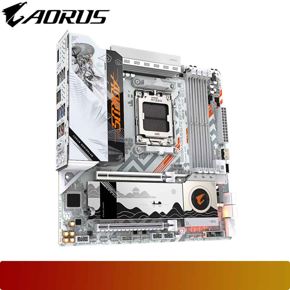 GIGABYTE B850M AORUS ELITE WIFI7 ICE - P - 2 - Nano Komputer