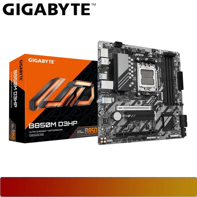 GIGABYTE B850M D3HP | Motherboard AMD B850 AM5 DDR5 Micro ATX - 1 - Nano Komputer