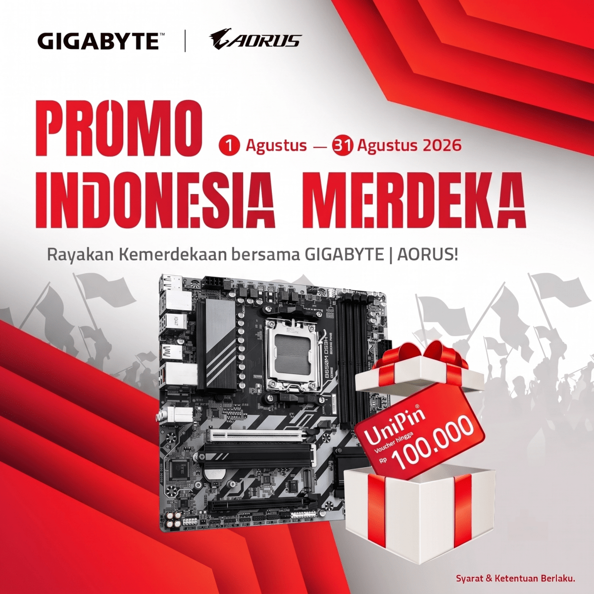 GIGABYTE B850M DS3H-1-Nano Komputer