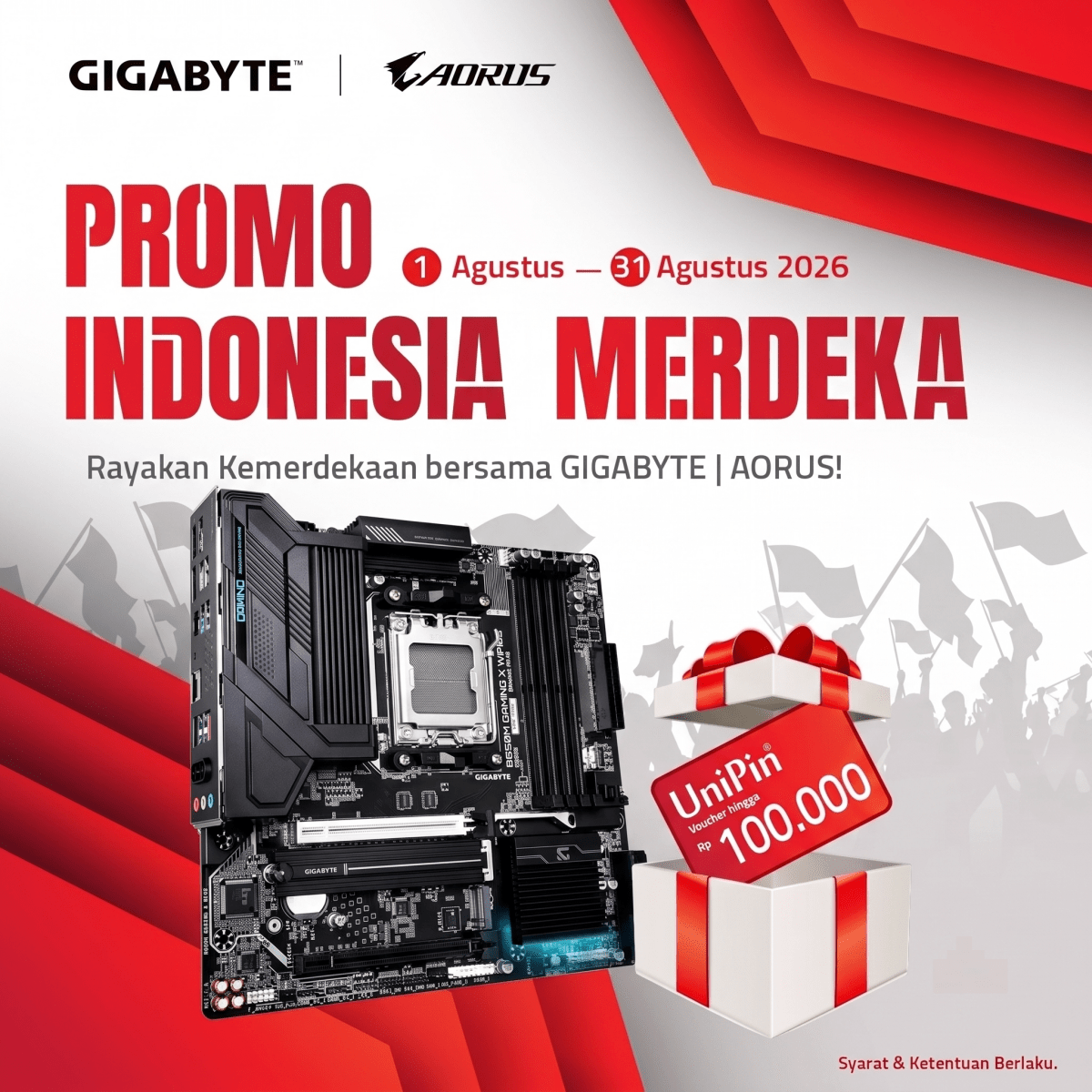GIGABYTE B850M GAMING X WIFI6E-1-Nano Komputer