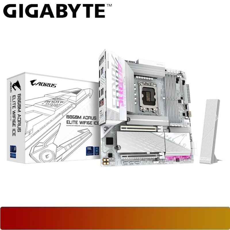 GIGABYTE B860M AORUS ELITE WIFI6E ICE