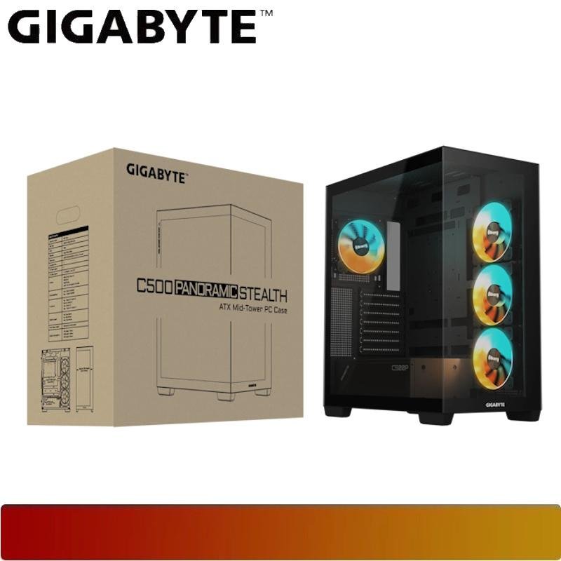 GIGABYTE C500 PANORAMIC STEALTH-7-Nano Komputer