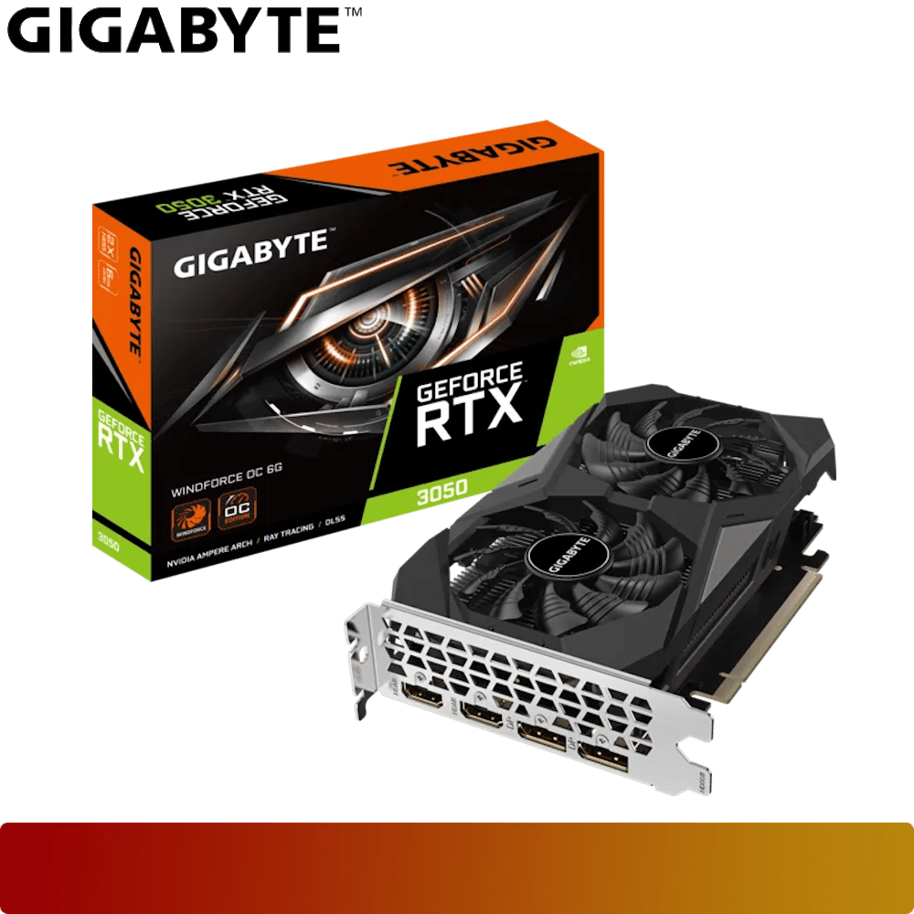 GIGABYTE GeForce RTX 3050 WINDFORCE OC 6G-1-Nano Komputer