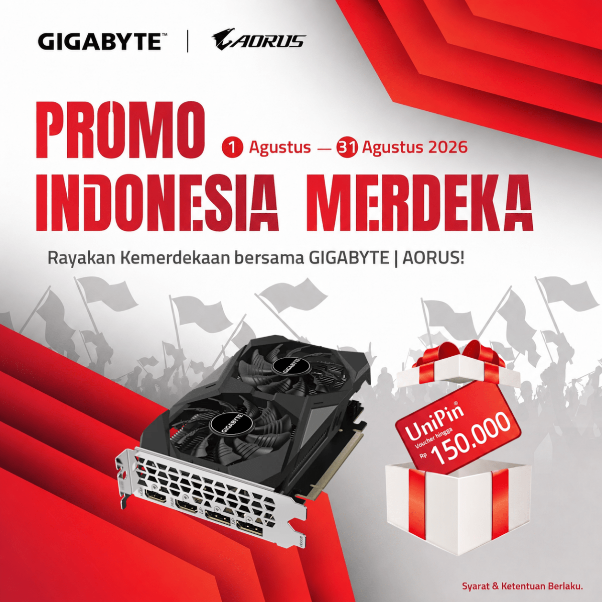GIGABYTE GeForce RTX 3050 WINDFORCE OC 6G-1-Nano Komputer
