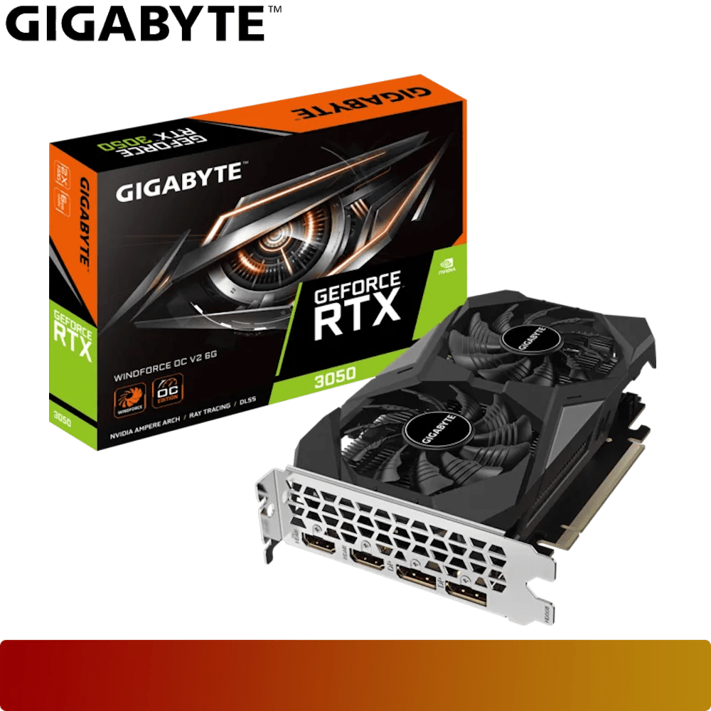 GIGABYTE GeForce RTX 3050 WINDFORCE OC V2 6G-1-Nano Komputer