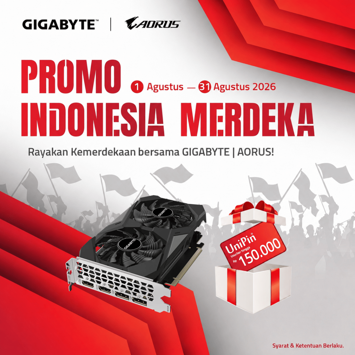 GIGABYTE GeForce RTX 3050 WINDFORCE OC V2 6G-1-Nano Komputer