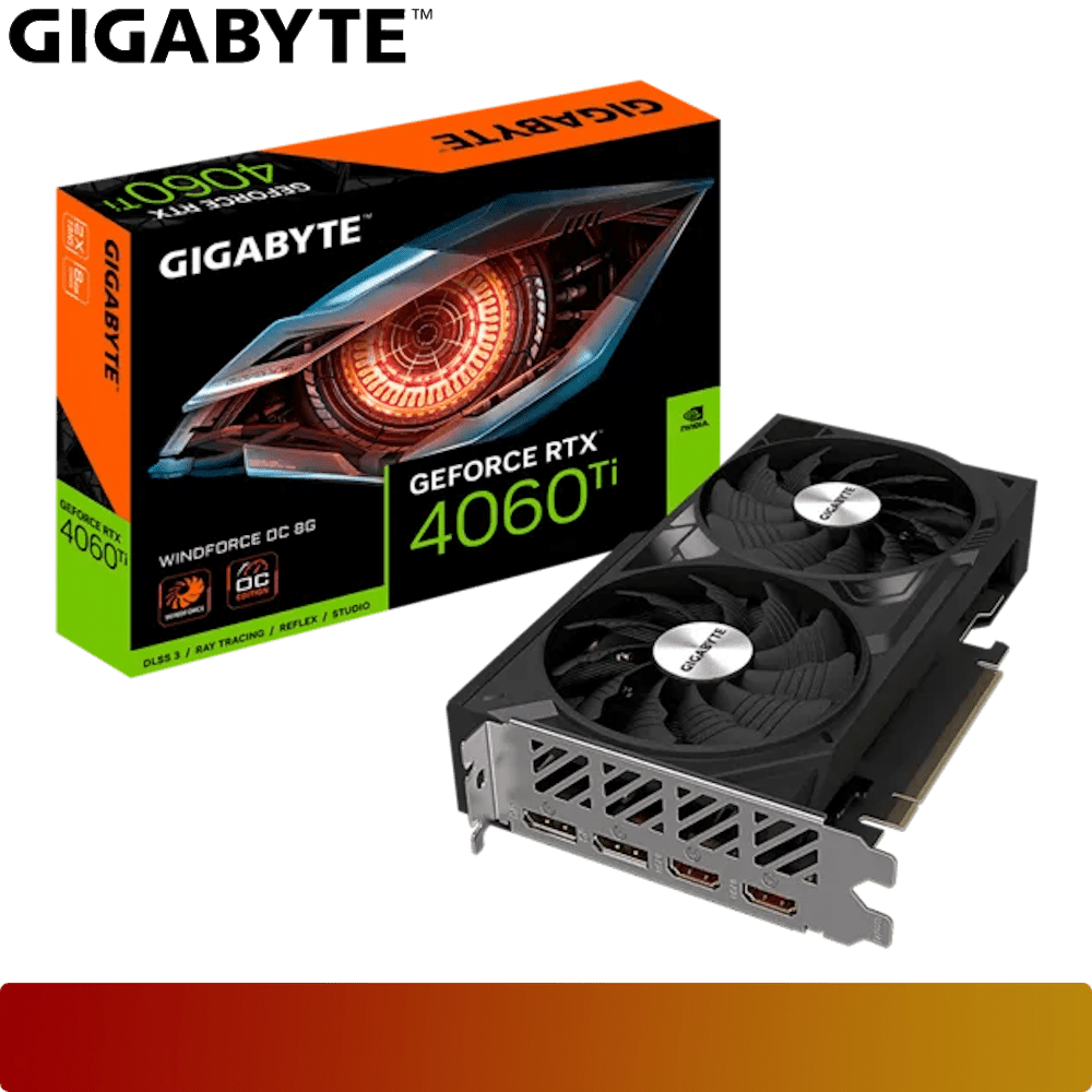 GIGABYTE GeForce RTX 4060 Ti WINDFORCE OC 8G - 1 - Nano Komputer
